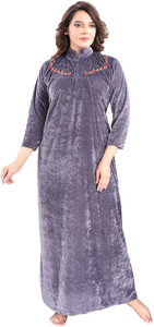 Winter nighty for new arrivals sale