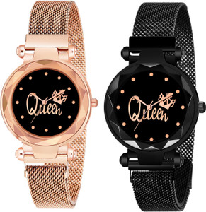 MAAN INTERNATIONAL Queen Magnet women watch Analog Watch For Girls Buy MAAN INTERNATIONAL Queen Magnet women watch Analog Watch For Girls Pack