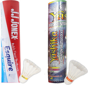 jonex Esquire and yashika 10pcs Badminton Kit