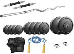 Protoner 8 Kg & 3 Rods Gym & Fitness Kit