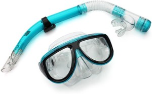 viva sports adult combo mask & snorkle set swimming kit