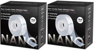 Wovas Nano Double Sided Tape Heavy Duty - Multipurpose Removable