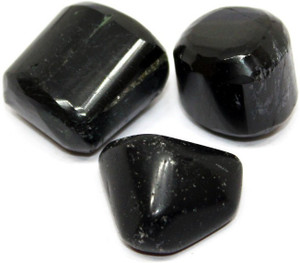 JMRM Black Tourmaline Natural Healing Crystal Tumble Stone Black