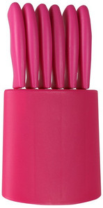 Cosmosgalaxy Kitchen Plastic, Steel Knife Set