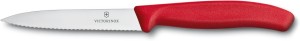 Victorinox Paring Swiss Classic Wavy 10 cm Red Stainless Steel, Plastic Knife