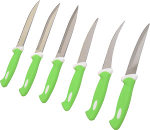 VR Rivet knife 6pcs Plastic, Stainless Steel Knife Set