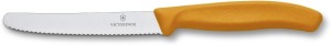 Victorinox Tomato Classic Wavy Orange 11 cm Stainless Steel, Plastic Knife