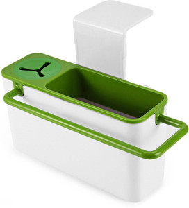 Swarish Kitchen Multifunctional suction cup Plastic Wall Shelf