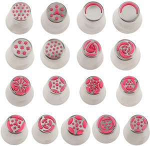 Shrih Sh 03368 17 Pcs Of Icing Piping Nozzles Cake Decoration