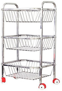 Royal Sapphire Stainless Steel Kitchen Trolley