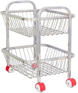 Royal Sapphire Stainless Steel Kitchen Trolley