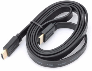 FineArts HDMI Cable 1.5 m 1.5Mtr Flat HDMI Cable Compatible with