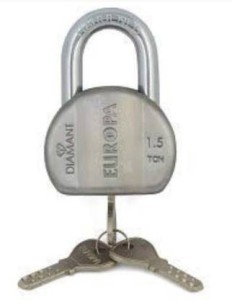 Diamant PAD Lock L-365 SS 14 PIN DIMPLE Key Technology 