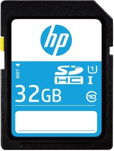 HP UHS-1 32 GB SDHC Class 10 80 MB/s  Memory Card