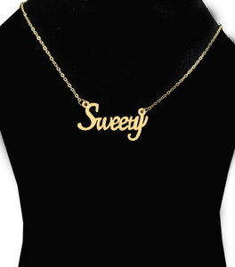Sweety shop name pendant