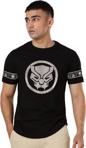 Black panther shop t shirt flipkart