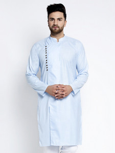 Jompers Men Solid Straight Kurta Buy Jompers Men Solid Straight