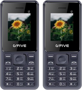 Gfive i2 Combo of Two Mobiles(Dark Blue : Dark Blue)