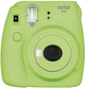 FUJIFILM Mini 9 INSTAX Mini 9 Instant Film Camera with 10X1 Pack of Instant Film With Pouch Instant Camera(Green)