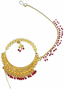 FebTech Gold plated Plated Metal Nathiya Price in India Buy