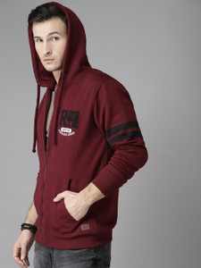 Roadster maroon sweatshirt new arrivals