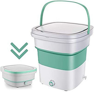 Shilpi Creation Mini Foldable Washing Machine 6 L Plastic Bucket