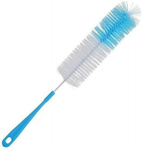 Bottle scrub outlet brush