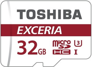 TOSHIBA M302-EA 32 GB MicroSDHC Class 10 90 MB/s  Memory Card