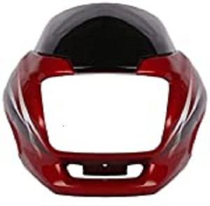 zalak Headlight Visor for Hero Super Splendor Red Bike Headlight