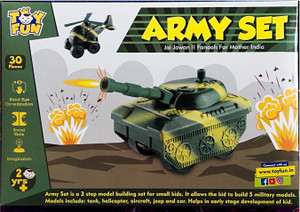Toy Fun Army Set Model Building kit for Kids Army Set Model