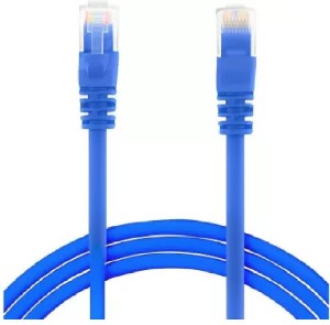Rbent CABLE1 5 m LAN Cable(Compatible with Computer, Laptop, Blue, One Cable)