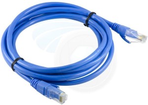 Terabyte 5 Meter LAN Cable CAT5/5E Ethernet Cable Network Cable Internet Cable RJ45 LAN Wire High Speed Patch Cable Computer Cord 5 m LAN Cable(Compatible with All Laptop and Computer Supported Lan Cable, Blue, One Cable)
