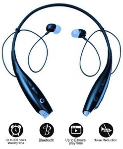 EFFULGENT  Best buy  Sports Stereo Sound Bluetooth headphone Neckband Sound Crystal Clear Deep Bass Premium mp3 player Headphone MP3 Player(Black, 0 Display)