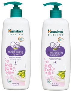 HIMALAYA Extra Moisturizing Baby Wash With Aloe Olive Milk 400ml