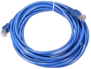 Sadow 10 meter Cat5e Ethernet Cable, Network Cable Internet Cable RJ45 LAN Wire High Speed RJ45 cat5e Patch Computer Cable Cord High Speed Gigabit Category 5E 10 m LAN Cable(Compatible with Laptop, Computer, Blue)