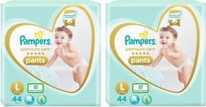 Pampers premium care best sale pants large size