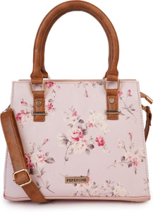 Buy PEPERONE Women Pink Handbag Pink Online Best Price in India