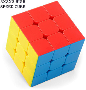GAMLOID BEST BUY 3x3 High Speed Magic sticker less Cube Extremely