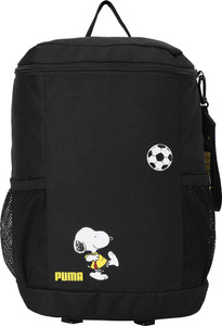 PUMA x Peanuts Backpack 23 L Laptop Backpack Black Price in