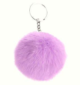 Soft pom pom keychain online