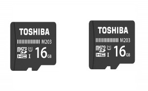 TOSHIBA M203 16 GB MicroSDHC Class 10 100 MB/s  Memory Card