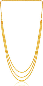 Parna Traditional One Gram Gold Plated Multistrand Kasulaperu