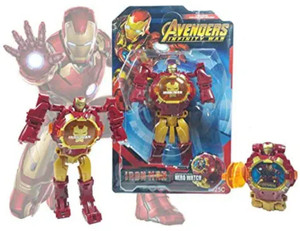 Iron man toy watch hot sale