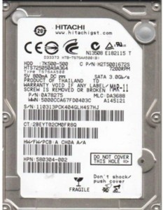 Hitachi Internal Hard Drive 500 GB Laptop Internal Hard Disk Drive (5400 RPM Laptop HDD)