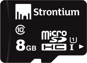 Strontium CLASS 10 8 GB SDHC Class 10 10 MB/s  Memory Card
