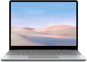MICROSOFT Surface Laptop Go Core i5 10th Gen - (8 GB/128 GB SSD/Windows 10 Home in S Mode) 1943 2 in 1 Laptop(12.4 inch, Platinum, 1.1 kg)