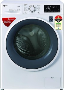 LG 8 kg Fully Automatic Front Load with In-built Heater Silver(FHT1208ZNW.ABWQEIL)