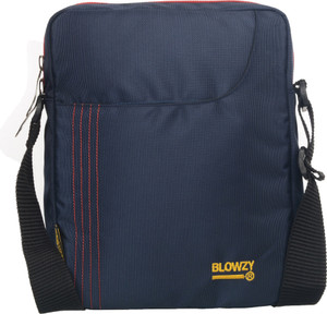 Blowzy Blue Sling Bag Fabric Unisex Cross Body Messenger Sling Bag