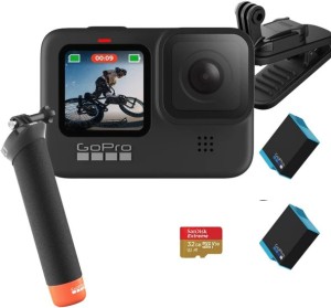 GoPro Hero 9 Bundle Sports and Action Camera(Black, 23.6 MP)