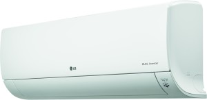 LG 1.5 Ton 5 Star Split Dual Inverter AC  - White(MS-Q18ENZA, Copper Condenser)